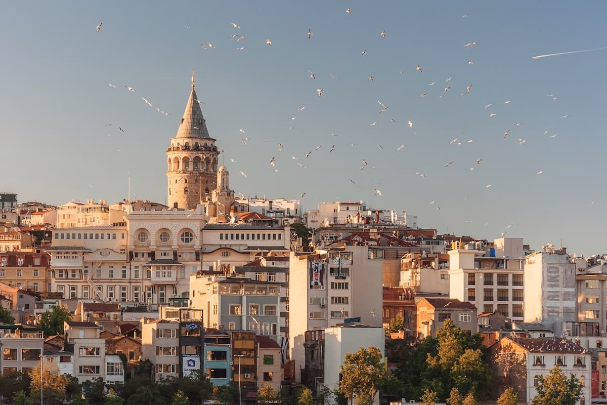 Bodrum — baie et Méditerranée